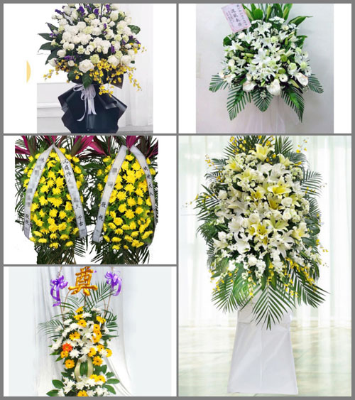 贵州毕节市黔西县洪水镇永平村白事花篮预定
